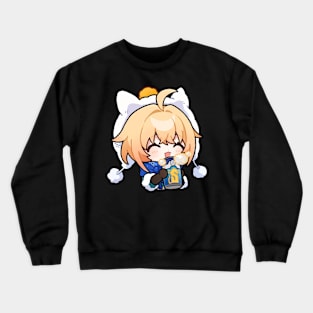 Honkai Star Rail Chibi Lynx Crewneck Sweatshirt